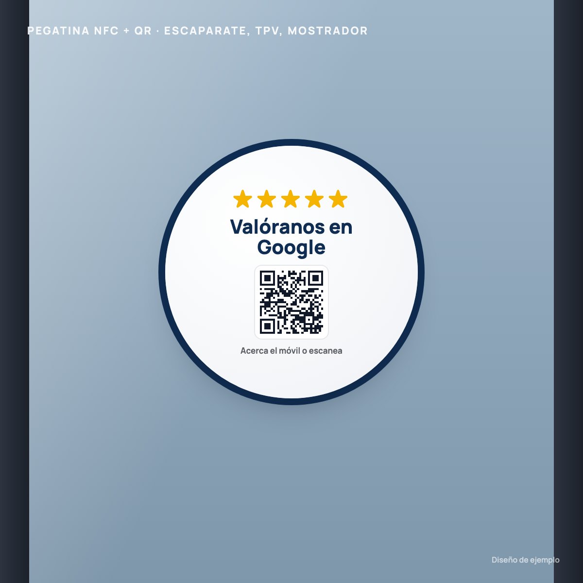 Pegatinas NFC personalizadas, ya programadas